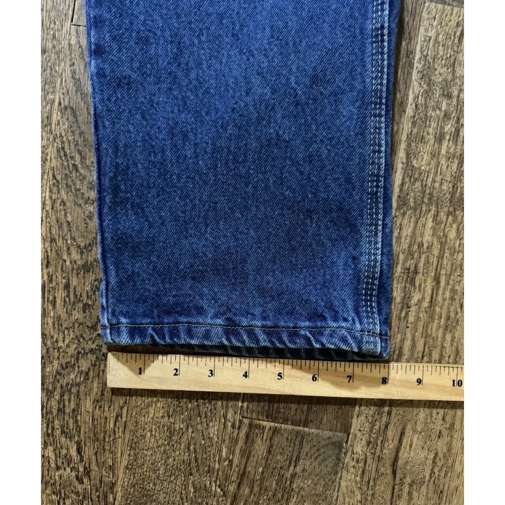 Wrangler Riggs Workwear Blue Jeans Men's Size 33x32 Dura Shield Denim